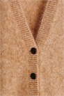 Вязаный кардиган из смеси мохера и шерсти с V-образным вырезом 1309729001 - Фото 14099807