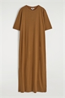 Платье-футболка макси из хлопка и льна 1286190003 - Фото 14099944