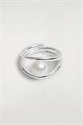 Кольцо с плавающей жемчужиной 1305038001 - Фото 14099983