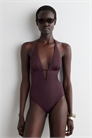 Купальник с глубоким вырезом 1278422001 - Фото 14104641