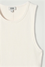 Тонкая хлопковая майка с ребристой поверхностью 1263409003 - Фото 14106568