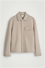 Куртка-рубашка из джерси и твилла 1263870003 - Фото 14107147