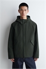 Куртка с капюшоном из технического хлопка 1294469001 - Фото 14108241