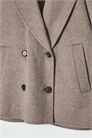 Пальто из шерсти с двойной подкладкой 1242887001 - Фото 14111297