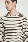 Полосатая футболка с длинными рукавами 1263113001 - Фото 14112176
