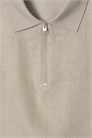 Льняная рубашка-поло с молнией 1263414002 - Фото 14112271