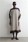 Полосатый хлопковый кафтан 1271285002 - Фото 14113342