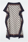 Полосатый хлопковый кафтан 1271285002 - Фото 14113346