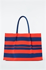 Полосатая сумка-тоут 1271703002 - Фото 14113401