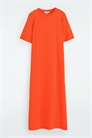 Хлопковое платье-футболка миди 1276153003 - Фото 14114273