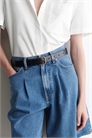Джинсовые шорты с широкими штанинами 1284831002 - Фото 14115722