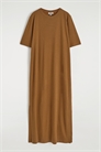 Платье-футболка макси из хлопка и льна 1286190003 - Фото 14115973