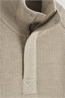 Ребристый шерстяной джемпер на короткой молнии 1293313001 - Фото 14117847