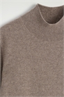 Кашемировая футболка с вырезом под горло 1294838002 - Фото 14119355