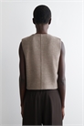 Жилет из вареной мериносовой шерсти 1301894002 - Фото 14121123