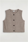 Жилет из вареной мериносовой шерсти 1301894002 - Фото 14121125