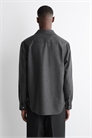 Свободная рубашка из шерстяной фланели 1304563001 - Фото 14121874