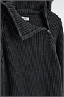 Ребристый джемпер с капюшоном из смеси шерсти и хлопка 1306273001 - Фото 14122333