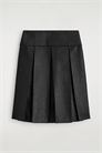 Плиссированная юбка из шерстяного бленда 1308203001 - Фото 14122648