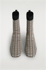 Вязаные сапоги-носки в клетку 1326976002 - Фото 14125480