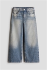 Свободный крой джинсов с широкими штанинами 1255251001 - Фото 14131924