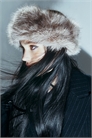 Повязка на голову из мягкого искусственного меха 1303073004 - Фото 14133055