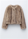 Короткая куртка из искусственного меха 1316671001 - Фото 14134633