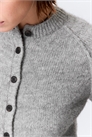 Мягкий облегающий кардиган из шерстяной смеси 1294755005 - Фото 14135444