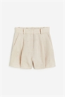 Шорты-бермуды из льняного бленда 1154469004 - Фото 14137829