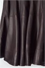 Кожаная юбка-миди со складками 1244579001 - Фото 14143594