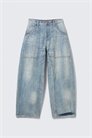 Джинсы унисекс Dunno с низким подъемом и свободной бочкообразной штаниной 1291038005 - Фото 14143941