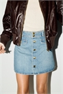 Джинсовая мини-юбка A-line 1303732004 - Фото 14143975