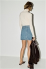 Джинсовая мини-юбка A-line 1303732004 - Фото 14143978