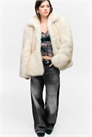 Куртка с пеплумом из искусственного меха 1313024002 - Фото 14147132