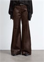 Расклешенные бархатные брюки 1285972002 - Фото 14148185