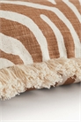 Чехол для подушки из льняного бленда с бахромой 1237659004 - Фото 14148583