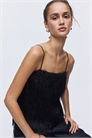 Топ на бретельках с бахромой 1320239001 - Фото 14150729