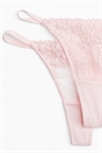 Кружевные трусы-танга стринги, 2 штуки 1302554005 - Фото 14153933