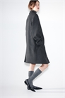 Безразмерное пальто из шерстяного бленда 1306046001 - Фото 14154066