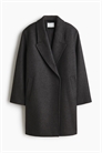Безразмерное пальто из шерстяного бленда 1306046001 - Фото 14154067