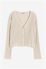 Кардиган с ребристой вязкой 1182583002 - Фото 14159187