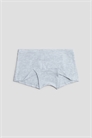 Хлопковые трусы-шорты, 5 штук 0561307127 - Фото 14159821