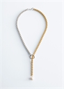 Двухцветное ожерелье-лариат артикул 1322234001