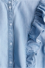 Джинсовая блузка с оборками 1262585001 - Фото 14164611