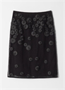 Юбка-миди из сетки с цветочными аппликациями 1284670001 - Фото 14166085