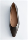 Плоские кожаные балерины 1320484001 - Фото 14166373