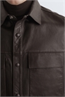 Кожаная рубашка 1311487001 - Фото 14166853