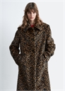 Пальто из искусственного меха с леопардовым принтом 1293802001 - Фото 14169343