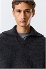Вязаный джемпер-поло из смеси шерсти 1310067003 - Фото 14169379