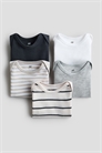 Хлопковые боди в упаковке из 5 штук 1159381034 - Фото 14170082